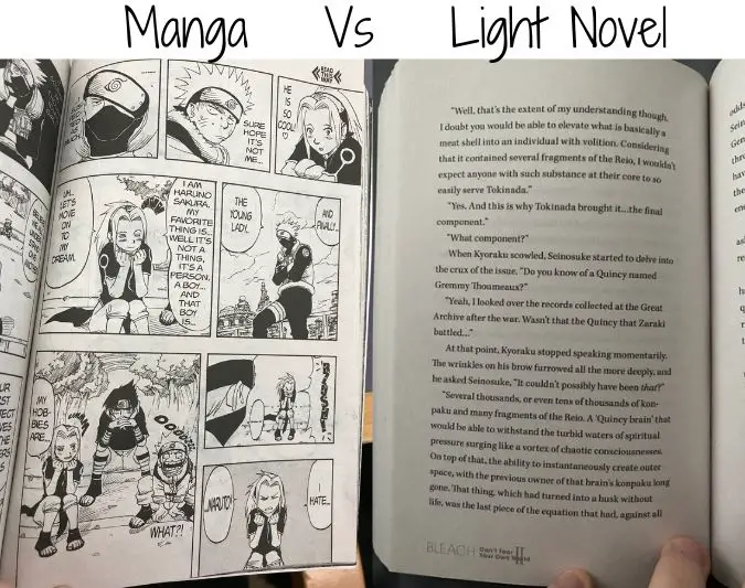 Choosing Sides: Manga vs Light Novels?